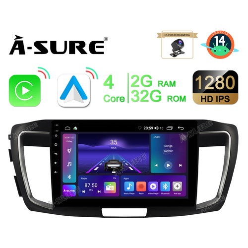 Autoradio carplay 32gb - carplay, 2+32gb