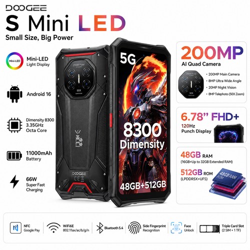 2026 doogee s300pro - doogee, 5g