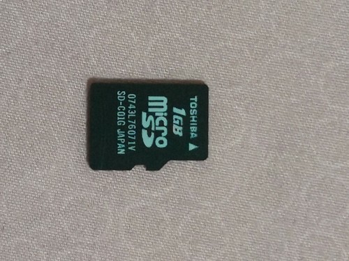 Memoria micro 1gb toshiba - memoria,