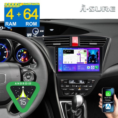 Autoradio 64gb android 15 - autoradio, 4+64gb
