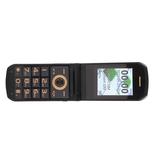Cellulare pieghevole dorato - 4g,