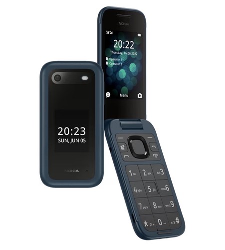 Nokia 2660 flip black - flip, 2.8"